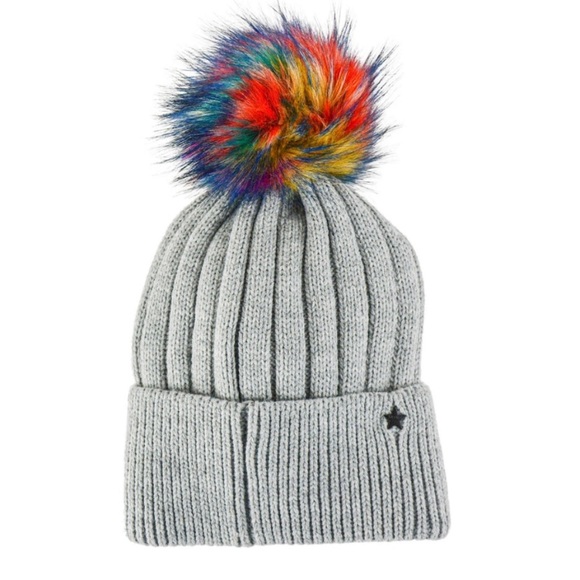 NWT Jocelyn Love beanie in grey - Picture 3 of 4